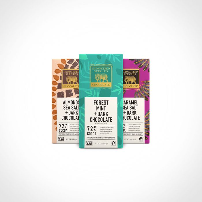 Endangered Species Dark Chocolate Bars