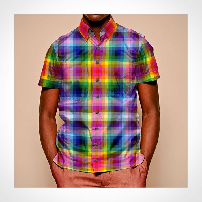 JCRT The 2020 Pride Plaid Short Sleeve Shirt