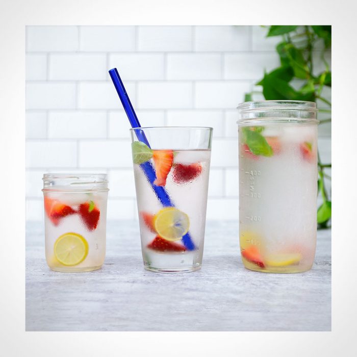 Simply Straws Reusable Glass Straws