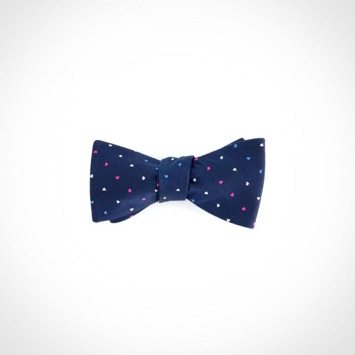 Tie Bar The True Ally Navy Bow Tie